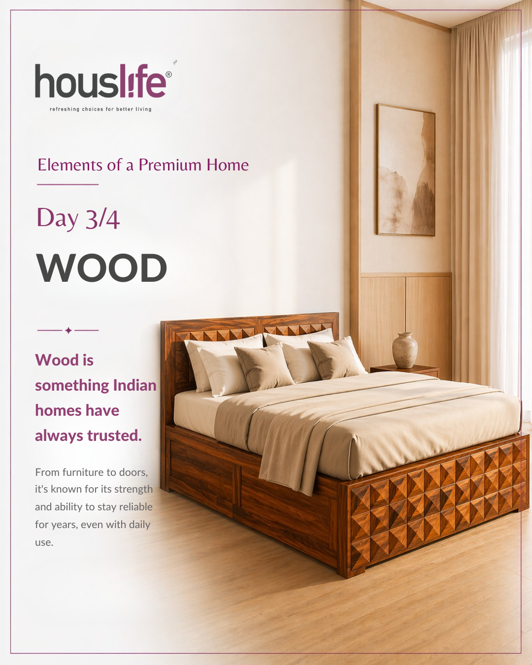 Houselife Wood Interior Series